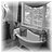 ceramic - bathroom - hardwood